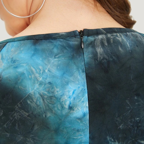 BloomChic Tie-Dye Blue Romper XL us14-16 - Picture 8 of 10